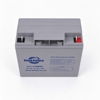 Batterie au plomb-acide rechargeable au gel VA20-12 12V 20Ah pour voitures électriques, voiturettes de golf, alimentation de secours UPS et éclairage - Batterie Vanyo