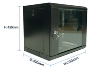 Armoire réseau murale étanche pour centre de données extérieur, vente en gros d'usine, pour racks de serveurs