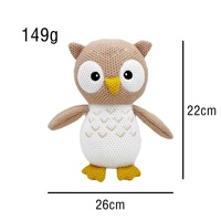 Jouet en peluche tricoté à la main sur mesure, lion, hibou, renne, amigurumi doux, animal en peluche, vente en gros, OEM, cadeau pour bébé