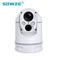 Caméra PTZ thermique double spectre 2MP avec zoom optique 20X, capteur CMOS, vision nocturne, garantie 1 an pour patrouille de véhicules, robots et sécurité extérieure