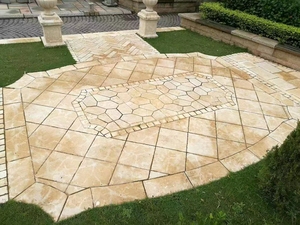 Prix d'usine Pierre Naturelle Extérieur Beige Calcaire pour Carrelage Extérieur et Intérieur - Product Image 2