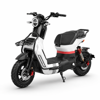 For CC3 Cross-Sector Electric Motorcycle 1200W 60km/h Truss Steel Frame Oil-Damped Suspension Smart NFC Unlock CE Certified