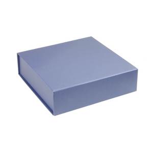 Scatola portagioie blu 150X100X60 mm con rivestimento in raso per la conservazione - Product Image 2