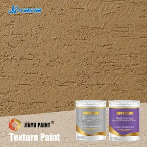 Altamente durável ambientalmente amigável pintura pedra textura parede pintura de liso para acabamento texturizado