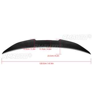 Aileron de coffre arrière en fibre de carbone sèche pour BMW E92 2 portes 335i 328i 2006-2014 - Product Image 6