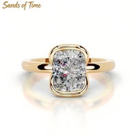 Bague en moissanite taille marquise pour femme avec pierre de 2 carats et argent sterling 925, design de bijoux de mariage personnalisé