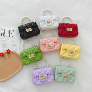 2025 New Hot Sale Jelly Bag Portable Mini Bag Children's Small Bag Girl Cute Little Satchel Promotional Backpack for Kids