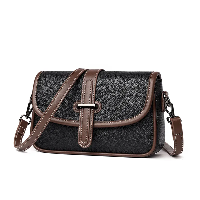 Hot Selling Fashion Dames Schoudertassen Dames Handtassen Custom Logo Lychee Grain High-End Lederen Mode Vrouwen Crossbody Tas