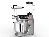 Batteur sur socle planétaire robuste 8L 1800W, tête inclinable, en aluminium moulé sous pression, 12 vitesses, grand écran tactile couleur, mélangeur de cuisine OEM