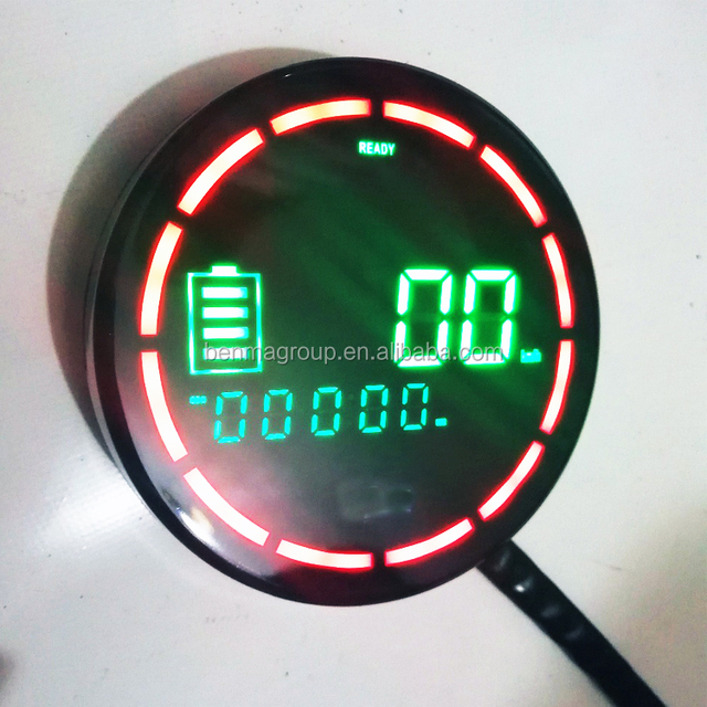 Motorcycle Speedometer Odometer LED Motorcycle Instrument Vento Ebike 48V 60V 72V