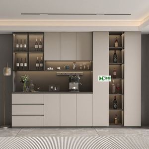 Modern Style Solid Wood <b>Sideboard</b> for Home Bar Chinese Dining Room <b>Kitchen</b> Spacious Storage Compartments for Outdoor Hotel Use - Product Image 3