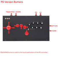Controle hitbox arcade bâton de combat ordinateur contrôleur de console de jeu mobile HITBOX contrôleur de jeu d'arcade