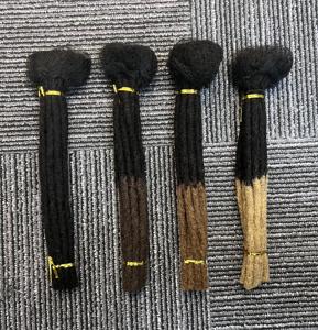 Vente en gros de <span class=keywords><strong>dreadlocks</strong></span> naturels 100% cheveux humains couleur noire naturelle faits à la main - Product Image 5