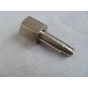 Adaptador de Cilindro de Acero Inoxidable G5/8 a NPT1/4 para Oxígeno, Nitrógeno, Argón, Helio, Hidrógeno, etc. - Product Image 4