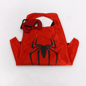 Capes et manteaux de cosplay d'anime de super-héros avec logo personnalisé, Spider Bat Iron Man, Halloween, fête pour enfants, déguisements, capes de cosplay - Product Image 1