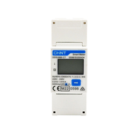 Modbus Din Rail Digital Fase Tunggal RS485 Meteran Energi Penganalisis Daya