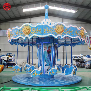 Sillas Voladoras Giratorias de Alta Calidad para Parques de Diversiones Familiares, para Adultos y Niños, con 12 Asientos, para Hacer Bicicleta sobre Hielo y Nieve, en Venta - Product Image 5