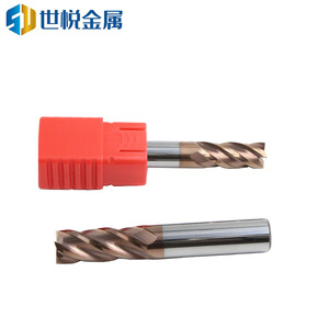 1-16mm cacbua rắn 4 lưỡi phẳng cuối nhà máy CNC cuối Nhà máy Sơn hrc45 hrc55 hrc65 - Product Image 6
