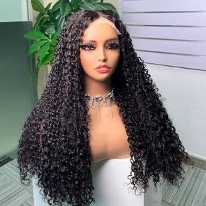 วิกผมแท้แบบไม่ต้องใช้กาว คุณภาพสูง 5*5 สำหรับทรง Pixie Curly ผมเวียดนามแบบ Super Double Drawn พร้อมเชือกผูกแบบไม่ต้องใช้กาว - Product Image 4
