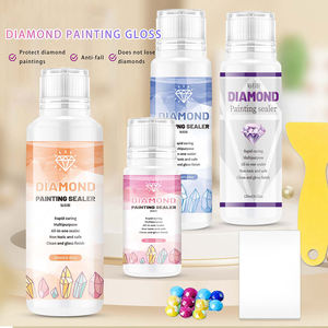 इको फ्रेंडली पीवा 60/120/150/240 मिली 5d डायमंड पेंटिंग सीलर और हीरे की कला को सील करने के लिए सहायक - Product Image 1