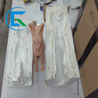 Silicone liquide de la catégorie médicale RTV2 pour le moule en caoutchouc artificiel de poupée de jouet de main de pénis