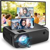 Mini téléphone portable à écran 4k, hologramme étoile dlp portable alr led de poche, vidéo d'astronaute intelligente, projecteur lcd android à courte portée