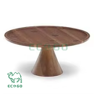 Wooden Cake <b>Stand</b> Shiny Polished for New Design Round Shape Wooden Cake <b>Stand</b> for Customized Sale Product - Product Image 6