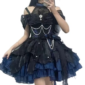 Abito da Principessa Lake Little Princess, Stile Principessa, Vita Impero, Gonna Voluminosa Antistatica Primaverile, Flight Diary <span class=keywords><strong>Lolita</strong></span> - Product Image 3
