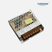 Fuente de Alimentación LRS-50-12 AC-DC 50W, de Corriente Alterna a Corriente Directa, 12V, Salida Única, Encapsulada