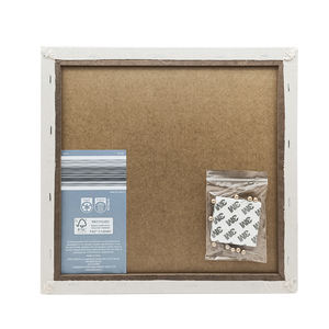 لا الإطار الكتان لوحة الإعلانات 29*29 سنتيمتر ، دفع لوحة إبرية تدليك المجلس - Product Image 3