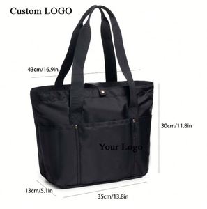 Sac fourre-tout en toile OEM avec fermeture éclair, grande poche en forme de boule, pour cadeaux d'entreprise et personnels - Product Image 1