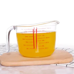 Cucina strumento di misura strumento di cottura di vetro tazza di misurazione 0.5L di misura tazza con manico