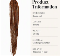 Vente en gros de tresses au crochet torsadées marron, pré-bouclées, en cheveux synthétiques doux, extensions de tresses pour femmes noires africaines