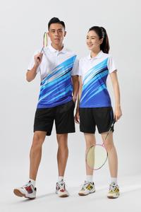 Polo de badminton personnalisé à impression rapide, anti-humidité, pour club et équipe, entraînement, vente en gros, logo personnalisé - Product Image 4