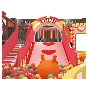 2024 New Design Indoor Kids Soft Play Equipment Indoor Playground With Slides Toddler Play Area With High Quality