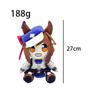 جديد Jialedi <span class=keywords><strong>Agnes</strong></span> Tachyon قطيفة فتاة سباق الخيل قبعة Oguri سفينة ذهبية Chun Li PP حشوة قطنية 25 100-50 استخدام للحفلات - Product Image 6