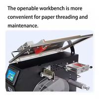 Machine d'étiquetage d'angle de bureau semi-automatique BSC-F601 pour boîtes et cartons – Applicateur d'étiquettes d'angle en métal pour scellage