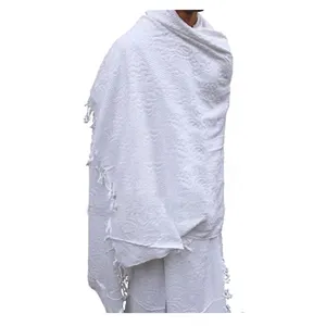 customized available 100% cotton hajj ihram towel with high quality