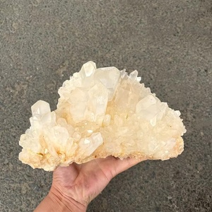 Tinh thể thạch anh trong suốt, đánh bóng, nguyên khối, số lượng lớn, bán buôn, dùng để trang trí - Product Image 2