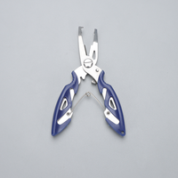 Pince de pêche professionnelle Qori LY en acier inoxydable, multifonctionnelle, à mâchoires courbées, coupe-ligne, logo personnalisé, outils de pêche marine de qualité supérieure