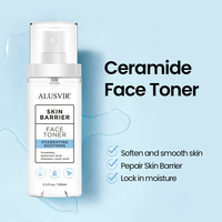 Marque privée Ceramide Acide Hyaluronique Naturel Organique Visage Hydratant En Profondeur Éclaircissant Barrière Réparatrice Visage Spray Toner Peau