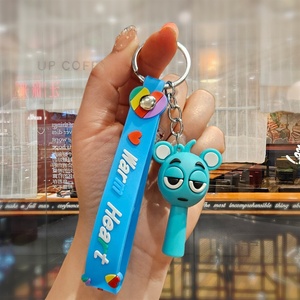 2025 Hot Selling Rhythm Box Keychain, Weird Abstract Bag Puppet Car Keychain, <b>Game</b>-related Dolls, Small Pendants - Product Image 6