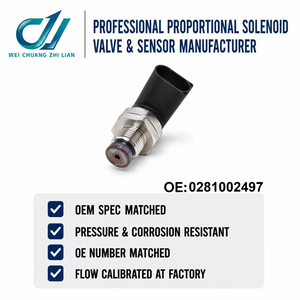 Sensor de Presión de Combustible 0281002497 13537787167 para 320d 330d <span class=keywords><strong>530d</strong></span> X3 X5 Diésel - Product Image 2