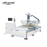 Nouvelle Chine Cnc Routeur Atc Bois Cnc Routeur 1325/1530 Cnc Machine De Découpe Machine À Bois pour Meubles et Industrie