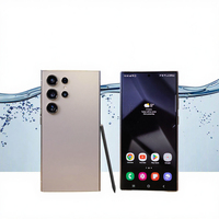 Téléphone S25 Ultra 5G débloqué CDMA LTE, écran HD 6,9 pouces 120 Hz, appareil photo arrière 108 MP, 12 Go de RAM, 256 Go de stockage, processeur Deca Core