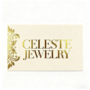 Cartes de vœux d'affaires en papier d'art recto-verso avec logo personnalisé, cartes postales de remerciement imprimées pour anniversaire et mariage, en carton - Product Image 6