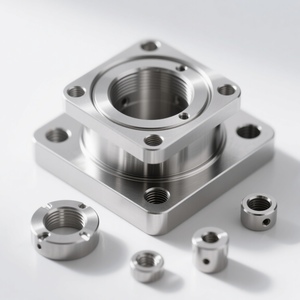 อะไหล่เครื่องกัด CNC แบบกำหนดเองชิ้นส่วนความแม่นยำสูง5แกน CNC สำหรับงานกัดอลูมิเนียมสแตนเลสชิ้นส่วนความแม่นยำสูง - Product Image 2