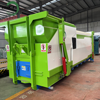 Compacteur de déchets hydraulique automatique RNKJ, robuste, haute efficacité, sûr et stable
