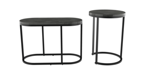 Juego de 2 Mesas de Centro Modernas y Duraderas Estilo Farmhouse, Fáciles de Ensamblar, Muebles de Sala de Estar, Mesa de Centro Económica de Madera para Sala de Estar - Product Image 4