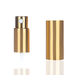 Бесплатные образцы EU-Beauty, 18/415, 20/410, 24/410, алюминиевый золотистый Серебряный винтовой распылительный насос с прозрачной крышкой - Product Image 4
